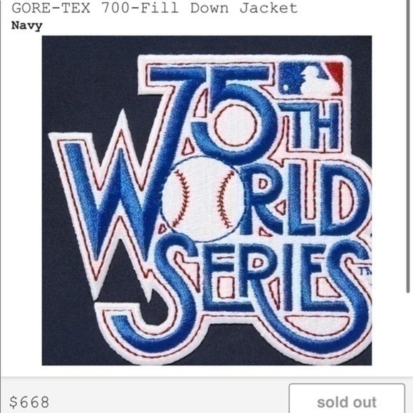 ON HOLD CHECK OUT MY STORE - Supreme ®/ New York Yankees ™  GORE-TEX 700 Jacket - Picture 9 of 9